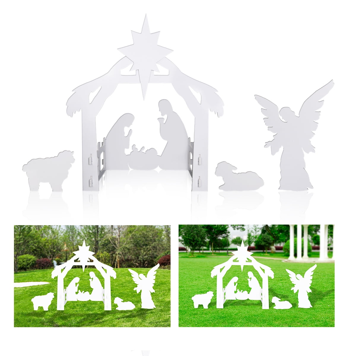 Agree Outdoor christmas yard nativity scene consider, that Outdoor christmas yard nativity scene